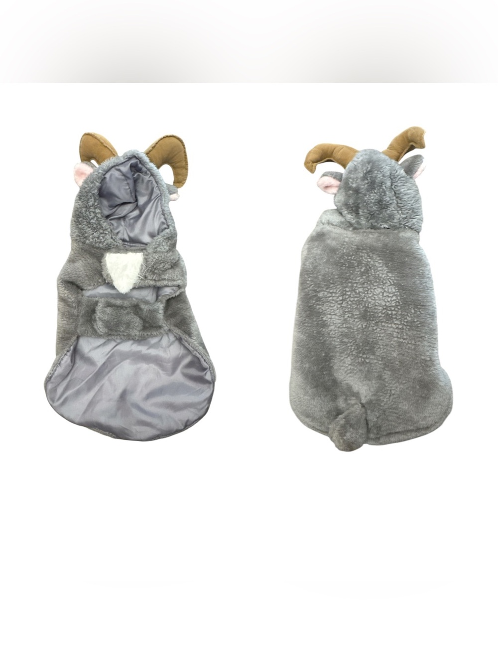 Billy Goat Costume for Dog Sheep Halloween Outfit Theater Funny Puppy Clothes